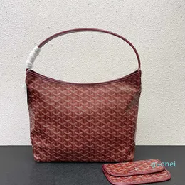 مصممة حمل المرأة الكتف الأخضر الأزرق الأزرق الحقيبة Houndstooth Canvas Calfskin Leather Leather Big Space Women's Totes