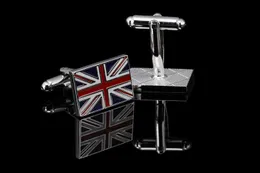 Cuff Links 2016 UK Flag Flag Men's Luxury Set Set Cufflinks Retail and Wholesale Fashion Style Free G220525