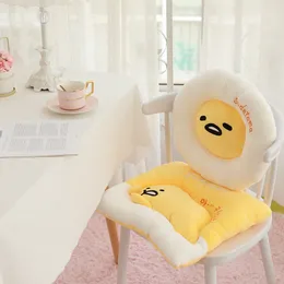 Pluszowe lalki Plush Toys Coushion Yolk Man Śliczne leniwe wypchane jajka lalki kreskówkowe anime peryferyjne miękka sofa prezent dla dziewczyny 230525