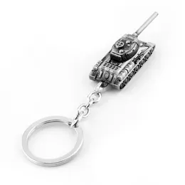 World of Tanks Keychain 46g Heavy Punk Weapon 3D Tank Is Series Cheychains Beychains chain for Men Car Holder Keys