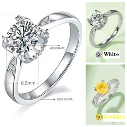 Platin Halkalar T Tasarımcı Yüzüğü Düz kol V-Face İnek Kafası Lady Jewelry Diamond Ring Mavi Moissanite Lüks Takı Nişan Yüzüğü Femme Bague Altın Yüzük M04B