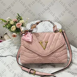 Rosa Sugao Frauen Schulterkette Taschen Umhängetasche Handtasche Luxus Top Qualität Große Kapazität Pu-Leder Geldbörse Mode Einkaufstasche Sisi-230523-55