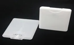 Garraqueiro de perfume de forma de cartas de 20 ml pp plástico de plástico vazio recipiente cosmético Recarregável Atomizador Bottles de álcool6290965