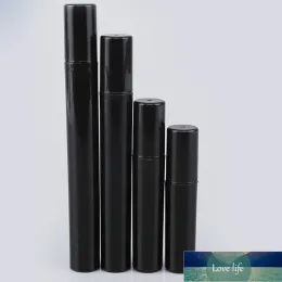 2ml 3ml 4ml 5ml mini plástico preto pequeno frasco de spray vazio com tampas de pulverizador de bomba preta no atacado