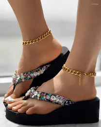 Sandálias chinelos planos femininos de luxo shrines chinelos férias