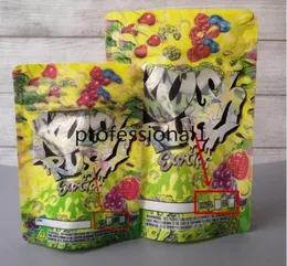Two size Kush Rush exotics Bags resealable zipper seal for freshness Childproof packing 35g or 7g mylar bags5527879