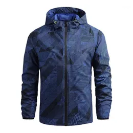 Men's Jackets Spring Autumn Men Mountaineering Jacket Quick Dry Thin Outwear Windproof Casual Hooded Coat Sprotswear