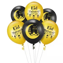 Diğer Festival Parti Malzemeleri 10 PCS Eid Mübarek Lateks Balonlar Müslüman İslami Ramazan Mübarek Festivali Partisi Diy dekorasyon Eid al-fitr Air Helyum Ballon AA230524