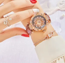Zegarek dla kobiet zegarek wysokiej jakości Diamond Life Waterproof Quartz-Battery Casual Watch