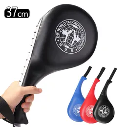 Bolsa de areia Taekwondo Boxing Pad Sanda Training Foot Hand Kick Target PU Leather for Kids Adult Boxer Training Punching Bag Any Martial Arts 230617