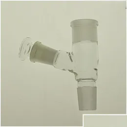 Rury palenia 18/18 mm Hookahs Glass Bong Adapter z 14 mm węglowodanami Bongs Azptery Rury Ribe Adapters Mężczyzna/samica złącza 18,8 mm Drop d DHN50