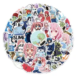 50 PCS Mixed becoming a slime Graffiti Stickers Cartoon Anime skateboard Sticker For Car Laptop Fridge Helmet Pad Bicycle Bike Motorcycle PS4 book Guitar Pvc Decal
