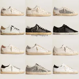 أحذية غير رسمية Stas Superstar Designer Shoes Women Sneaker Italy العلامة التجارية الكلاسيكية White Doer Dirty Thuctory Factory Walking Sneakers Size 35-46