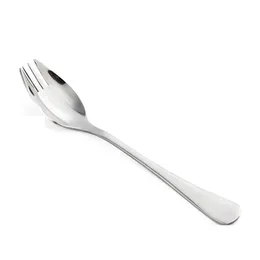 Stainless Steel Spork for Noodle Eating Multifuntional Salad Fork Dessert Fruit Spoon Kitchen Tableware dh33