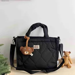 Bolsas de fraldas Bolsa de bolsa de grande capacidade Mommy Bolsa de bebê Bolsa de bola de armazenamento multifuncional para mamãe saco feminino novo T230526