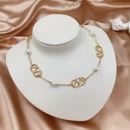 Подвесные ожерелья роскошное жемчужное ожерелье для женщины классическая леди личность ювелирные украшения 3 темперамент стиля