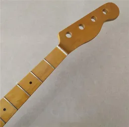 4 bordo de corda 20 trastes TL Electric JB Bass Guitar Neck Substituição Maple Fingerboard DOT INLAY Amarelo Glos