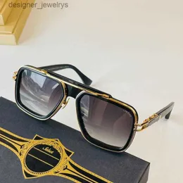 Дизайнерские солнцезащитные очки dita grand lxn evo 403 metal минималистская ретро -махара Коллекция Солнце