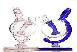 Globe Style Glass Bong Colorful Dab Rig Water Pipe 57inches Tall With Hosahs Bowl Accessories9253851
