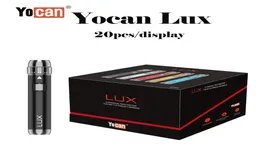 100 Oryginalne Yocan Lux Mod Vaporizer Pen Pens Pens E Zestaw papierosów z 400 mAh Pen Pen Pen Pen 510 Nić Atomizer 8004861