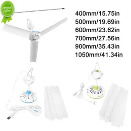 New AC 220V 15.7 to 41 inch Silent Ceiling Fan Mute Electric Hanging Fan with Switch for Dining Living Room Home Bed Dormitory