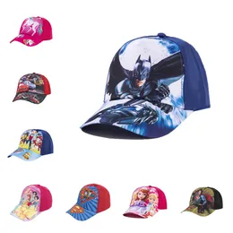 23Style Cartoon Printing Hat Outdoor Cycling Spider Designer Sport Caps Children's Gift ZX0027