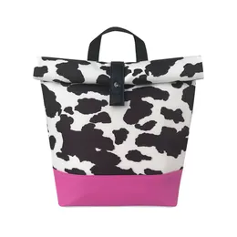 Lecksicheres Leopardenkühler-Bag Dropshipping Outdoor Travel Picknick Isolierte Taschen Western Style Ga Wareouse Handy Roll-up Lunchbag Dom1062289