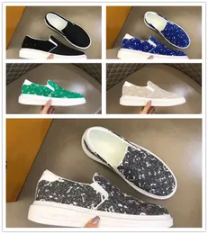 Luxury Men Suede Sneaker Brand Designer Casual Shoes Time Out Läder Sneakers Outdoor Walking Flat Platform Slip-On Low Top Runner Man Size EU38-45