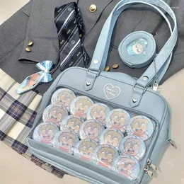Вечерние сумки 2023 Каваи -конфеты Corle Color Ita Женская мода JK Lolita Pu Women Bag Trend Trend Plouds Bolso Mujer с монет