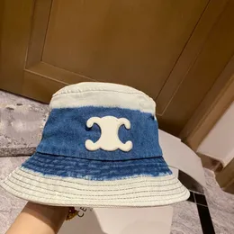 Designer de luxo Capéu de balde casual Cowboy Bucket Hat Homem e Mulheres Beach Sun Fisherman Hat Classic Casual Casual