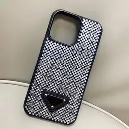 Luxuriöse Glitzer-Handyhüllen für iPhone 13 Pro Max 14promax 13 14Pro, Modedesigner, Bling, funkelnde Strasssteine, Diamantjuwelen, 3D-Kristall, Damen-Rückseite