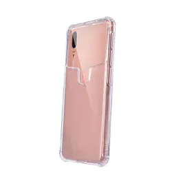 Ultra Slim 얇은 유연한 Clear Clear TPU Universal Phone Case gel 고무 소프트 스킨 실리콘 보호 커버 IPhone 12 Pro 6.1 '' '