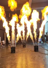 3 Heads Fire Machine Triple Flame Thrower DMX Control Spray 3M for Wedding Party Stage Disco Effects2569638