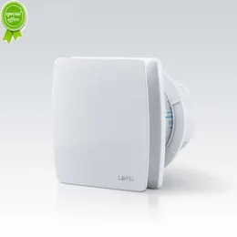 Neuer 220 V 4/6-Zoll-Abluftventilator für Zuhause, Badezimmer, Küche, Schlafzimmer, Toilette, geräuscharmer Ventilator, Hotelwand, stiller Abluftventilator