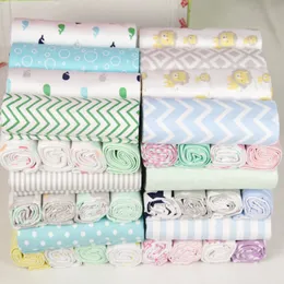 Blanket Swaddling Blanket 4PcsLot 100% Cotton Muslin Flannel Baby Swaddles Soft borns born Diapers Swaddle Wrap 230525