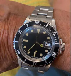 Klasyczne BPF styl vintage Super Quality Mens zegarki na rękę 40 mm 1680 Sapphire Luminous Auto Data Rafinowana stalowa obudowa Cal.2813 Automatyczne mechaniczne zegarki mężczyzn