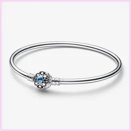 2023 nuovo braccialetto Pandora in argento sterling 925 classico cartone animato principessa Jasmine braccialetto accessori moda gioielli da donna fai da te consegna gratuita