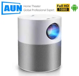 ET40 AUN LED Projector Full HD 1080P Android 9 Beamer Movie MINI Projector 4k Decoding Video Projector for Home Theater Cinema H226131919