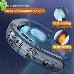 New 1 Second Cooling Semiconductor Refrigeration 2in1 Heater Cooling Fan Bladeless Fan USB Leafless Hanging Fans Air Cooler
