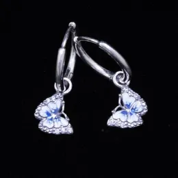 Autentico argento sterling 925 Pandora Papillon Catene di sicurezza Momenti per orecchini Borchie Gioielli 290778C01