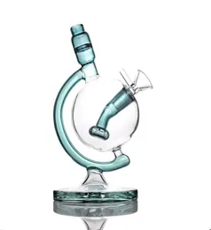 Globe Style Glass Bong Colorful Dab Rig Water Pipe 57inches Tall Water Pipe With Glass Bowl Accessories6706672