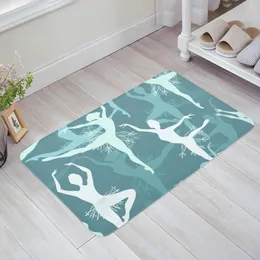 Carpets Ballet Dancer Girl Carpet For Living Room Area Rug Floor Mat Bedside Hallway Doormat Kids Bedroom Home Decoration