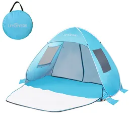 Tents and Shelters Outdoor camping tent pop-up fun game tent automatic instant tent boy and girl baby beach tent children's playground tent 230526