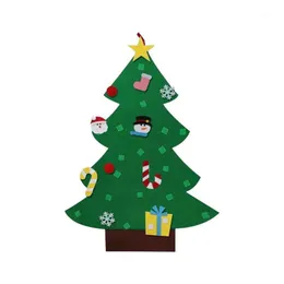 Decorações de Natal Felava a decoração de árvores pendentes de crianças artesanais de estéreo DIY1