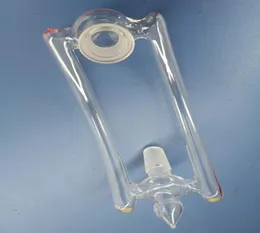 Nuevo adaptador de convertidor de vidrio desplegable de doble brazo macho hembra de 14 mm o 18 mm con diseño de techo de 2 orificios desplegable doble para vidrio bo4591749