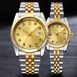 럭셔리 디자이너 시계 Mens 다이아몬드 여성 시계 커플 스타일 Montre Automatique 126234 데이트 Just Movement Wristwatch 현대 SB026 B23