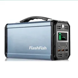 I Stock Flashfish Solar Generator Portable Power Station 60000MAH-PORTABLE SOLARERATOR FÖR HJÄRRA UTOMOR CAMPING