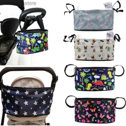 Diaper Bags Pram Stroller Pushchair Accessories Buggy Cup Bottle Holder Organiser Mummy Bag Baby Stroller Diaper Bag Nappy Hanging Bags T230526