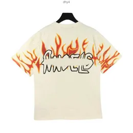 Erkek Tişörtleri Tasarımcı Tişörtleri Gömlek Palms Palmangel City Limited Inkjet Grafiti Mektubu Baskı Kadın Yelkenli Kısa Kollu9isy