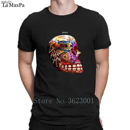 남자 티셔츠 새로운 티 셔츠 남성 James James La Petite Mort Rock Music 밴드 T 셔츠 참신 남자 Tshirt 자연 티셔츠 남성 S-3XL 저렴한 L230520 L230520